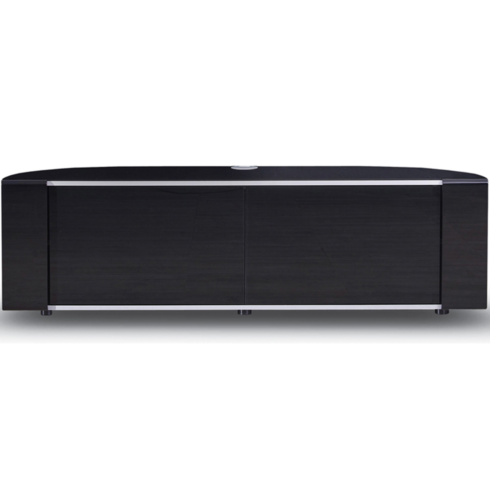 MDA Designs Sirius 1600 2 Door Black TV Cabinet Image 3