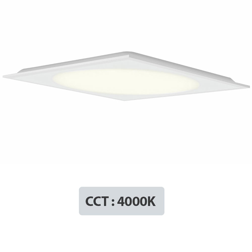 ENER-J 3400 Lumen 4000K Moon Light LED Backlit Ceiling Downlight Lamp 600 x 600mm 2 Pack Image 6