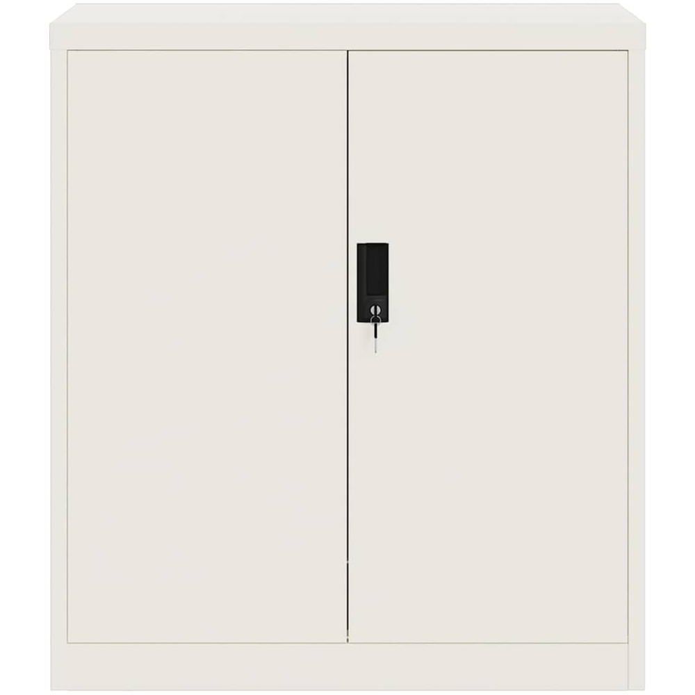 vidaXL 2 Door White File Cabinet Image 3