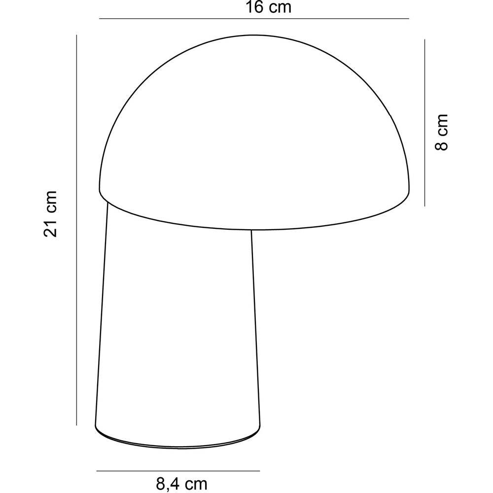 Nordlux Faye Beige Portable Battery Table Lamp Image 8