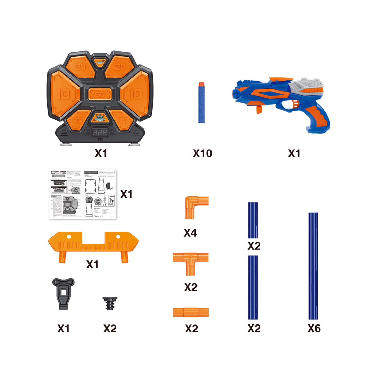 Target Shooting Game Mutlicolour Image 3