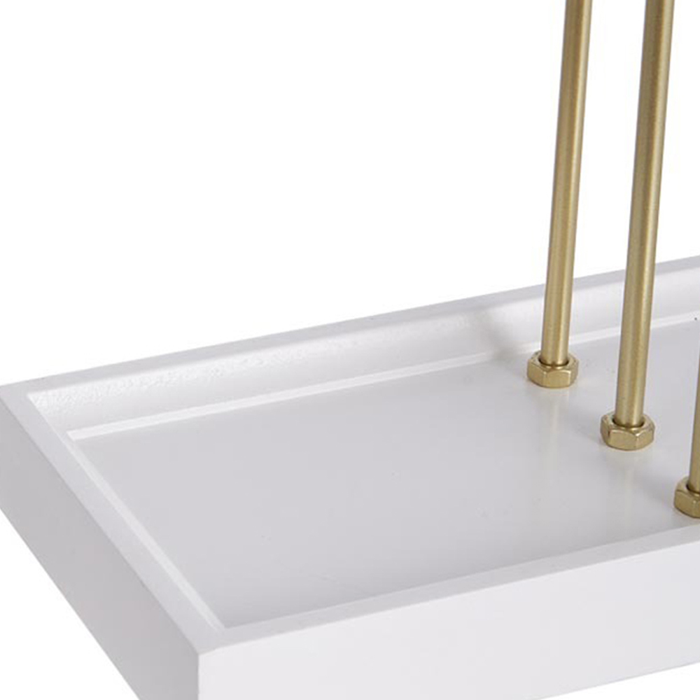H&O Direct 3 Tier Gold Jewellery Display Stand Image 4