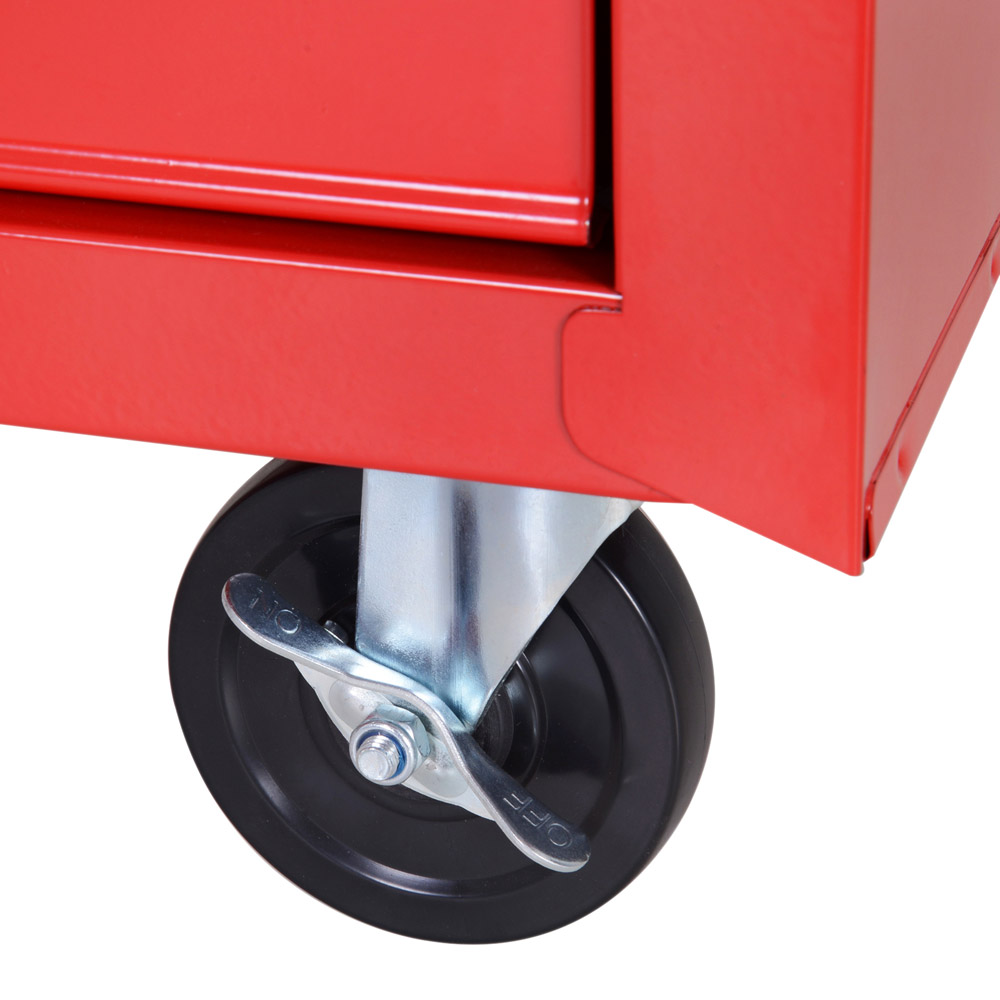 DURHAND Red 5 Drawer Roller Tool Cabinet Image 7