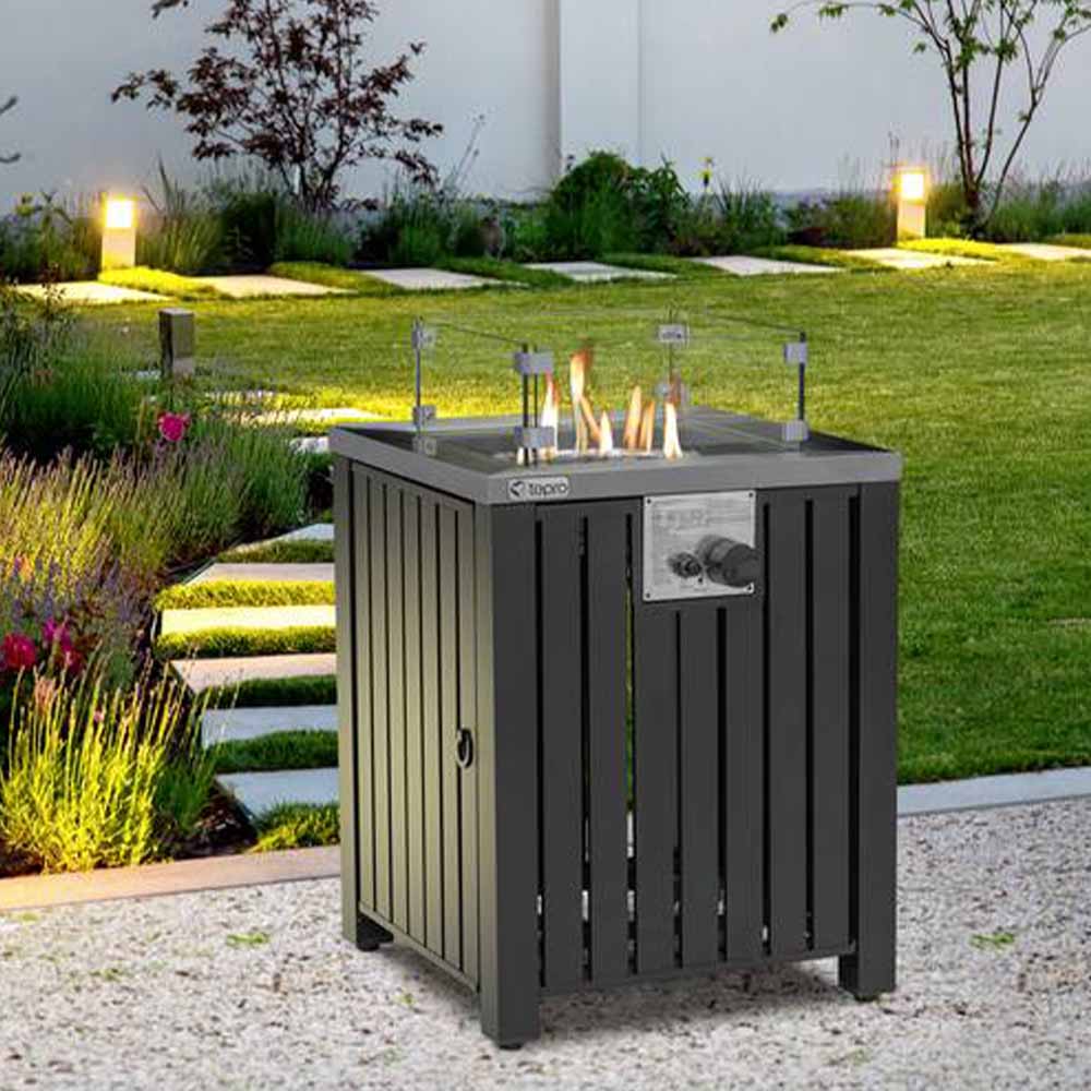 Tepro Topeka Outdoor Gas Fire Pit Image 4