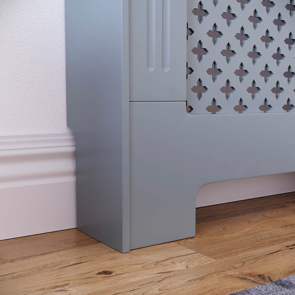 Vida Designs Oxford Grey Radiator Cover Small Image 3
