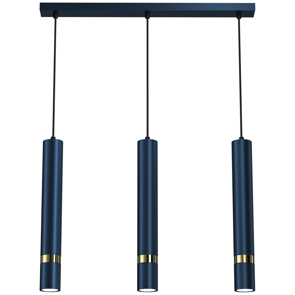 Milagro Joker Blue 3 Pendant Lamp 230V Image 5