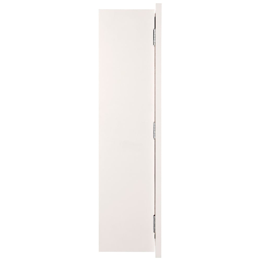 Premier Housewares White Mirror Bathroom Cabinet Image 5