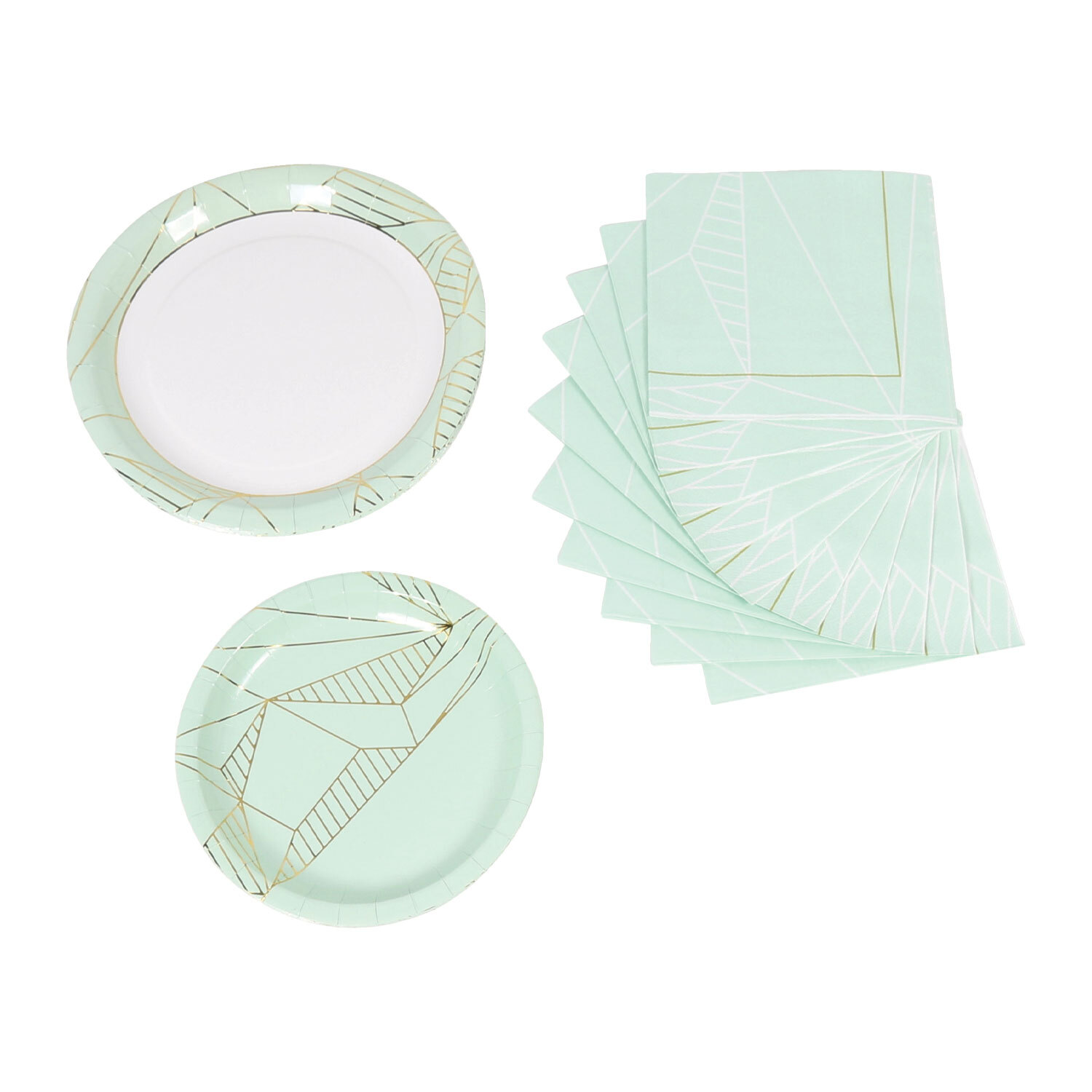 Mint Geometric Party Box Image 3