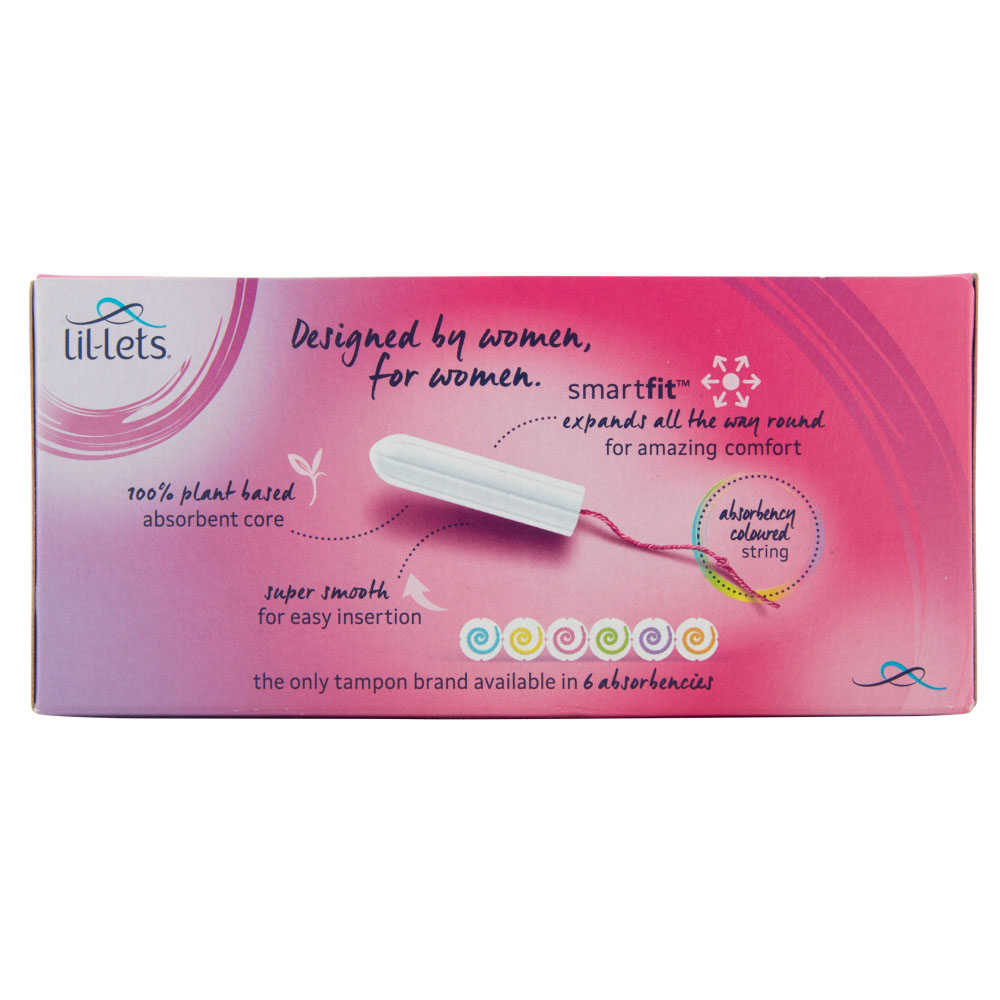 Li-Lets Super Non-Applicator Tampons 16 pack Image 5