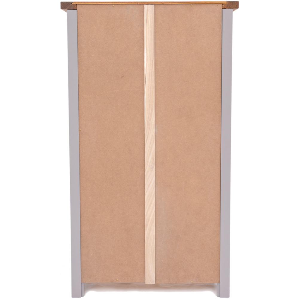 Mirano 4 Shelf Grey Bookcase Image 5