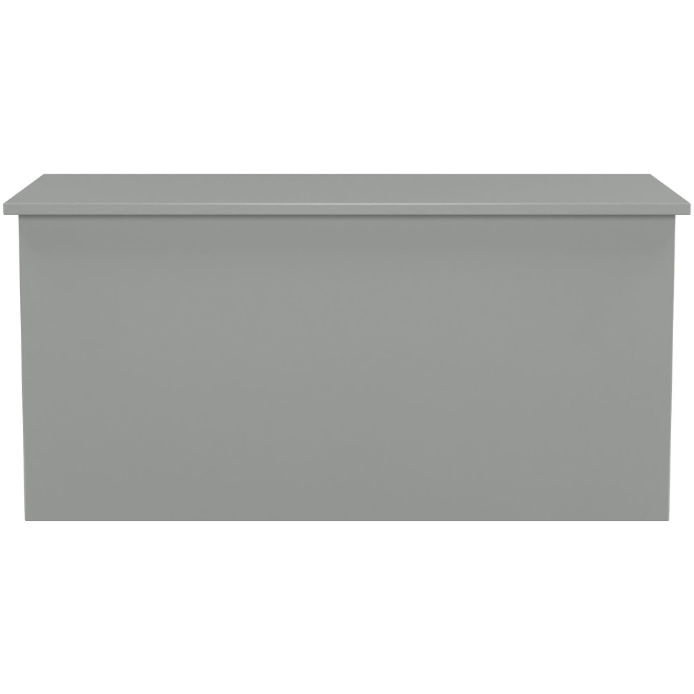 Crowndale Contrast Dusk Grey Lid Top Blanket Box Ready Assembled Image 2