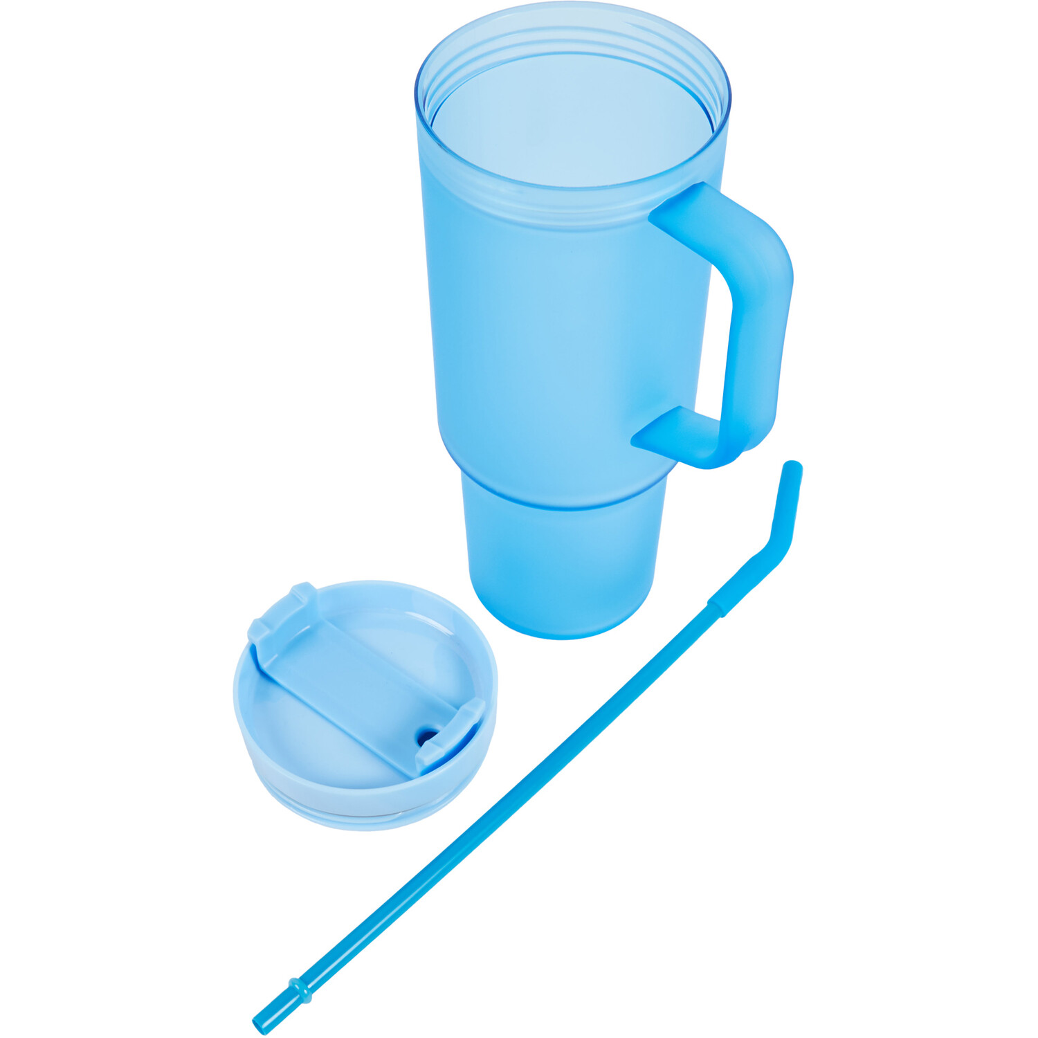 Plastic Tumbler - Blue Image 3