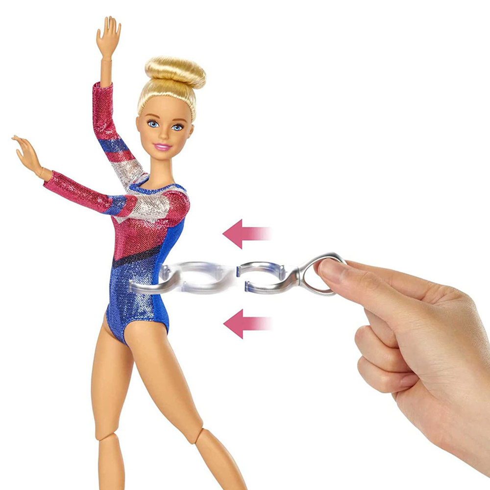 Barbie Sport Gymnastics Doll and Playset Image 4