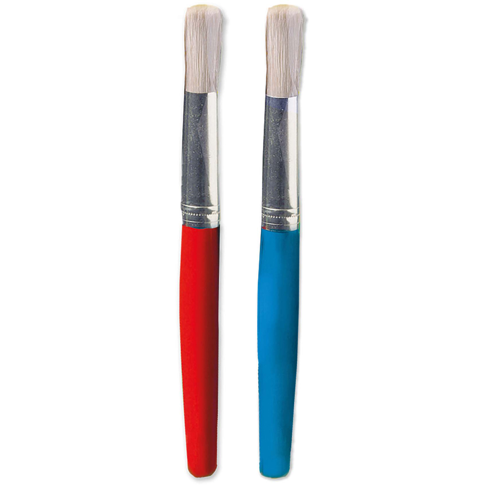 SES Creative 2 Pack Jumbo Paint Brush Set Image 2