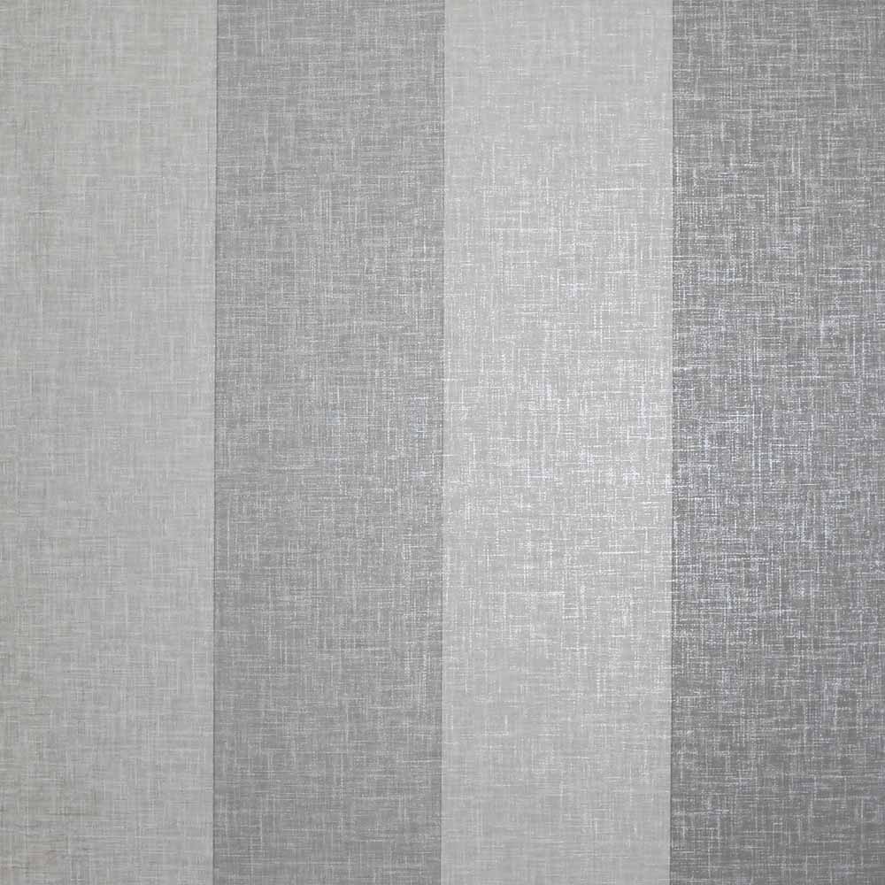 Arthouse Linen Stripe Grey Wallpaper Image 1
