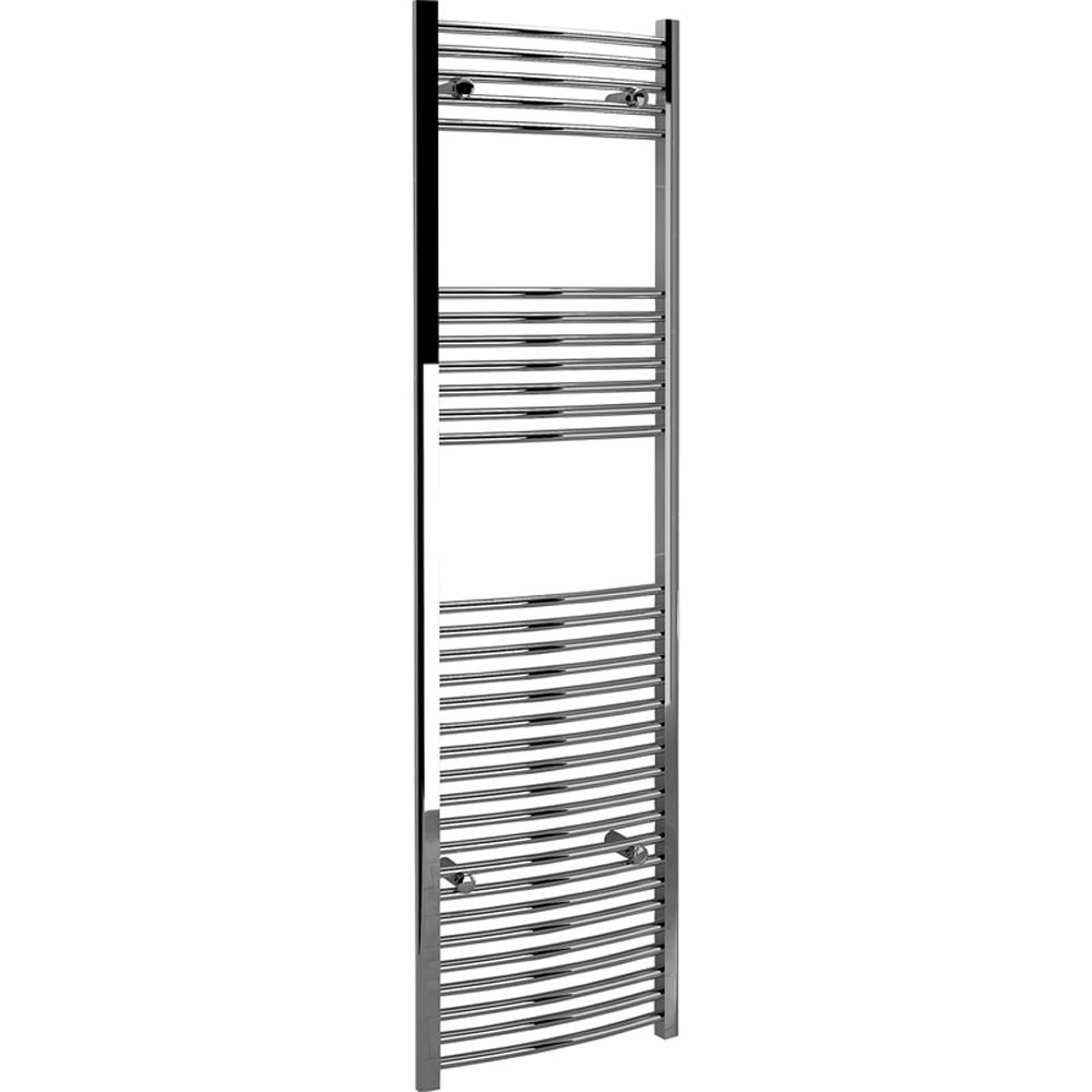 Prorad 2 Chrome Curved Towel Rail 500 x 1800mm Image 1