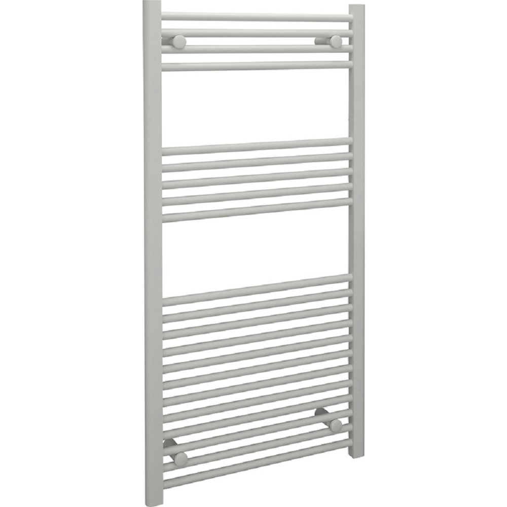 Prorad 2 White Straight Towel Rail 600 x 1200mm Image 1