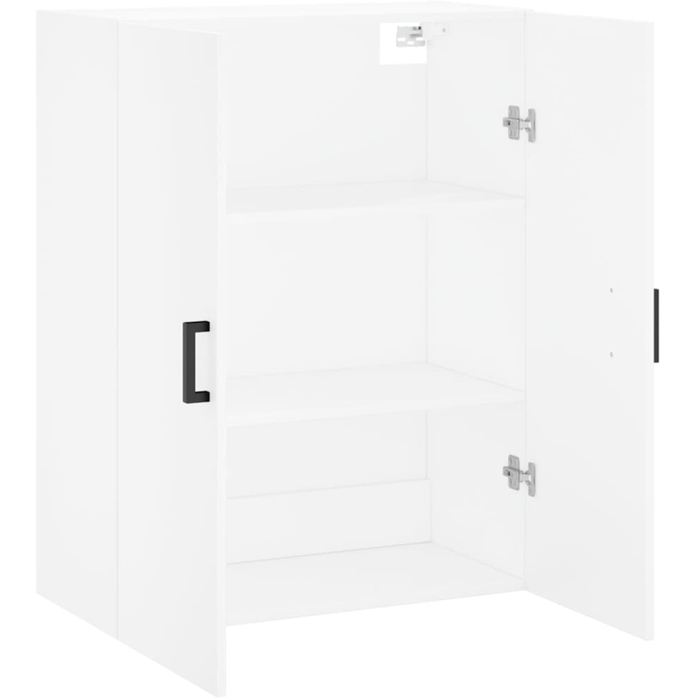vidaXL 2 Door White Wall Mounted Cabinet Image 4