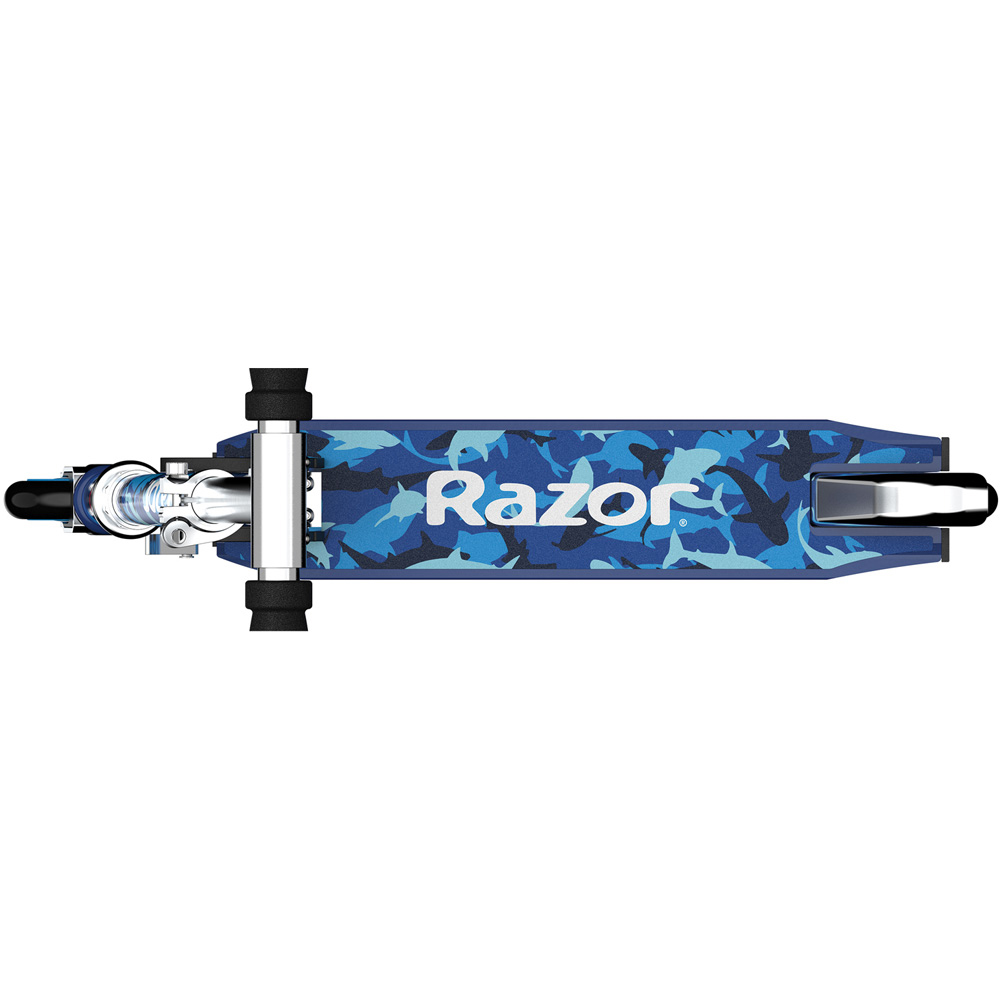 Razor Foldable Kick Scooter Shark Camo Blue Image 5