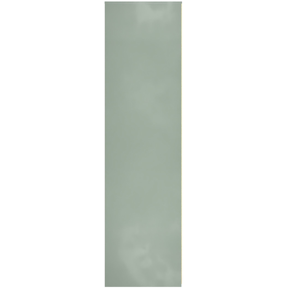 Crowndale Diamond 3 Door Reed Green Tall Wardrobe Ready Assembled Image 3