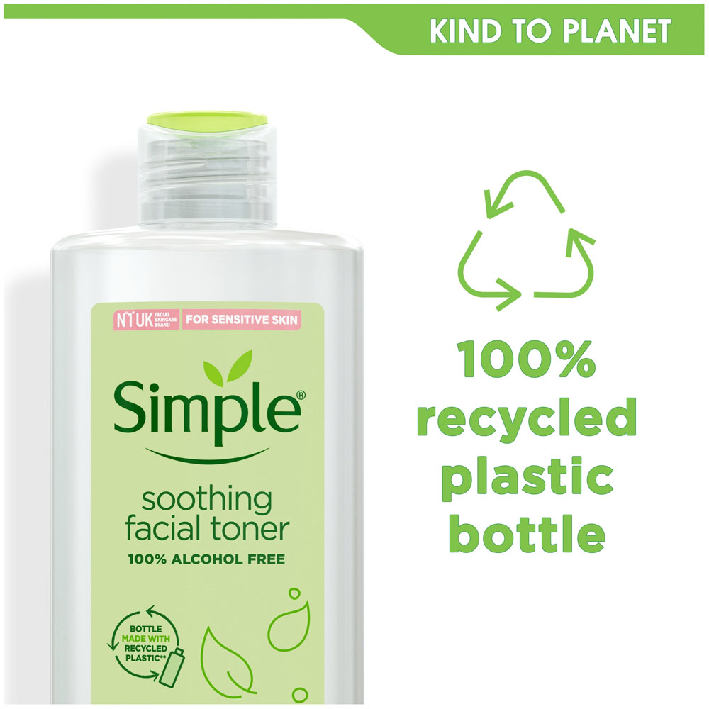 Simple Kind To Skin Soothing Facial Toner 200ml Image 4