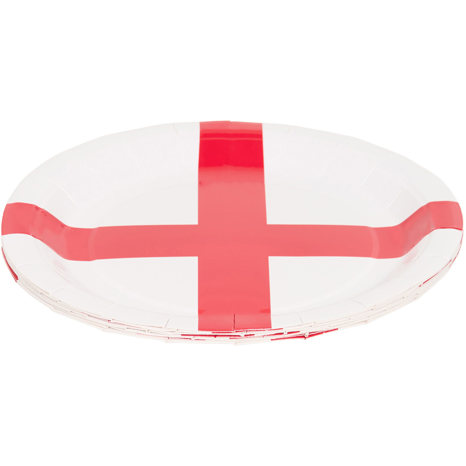Pack of 8 World Cup 2026 England Plates Image 3