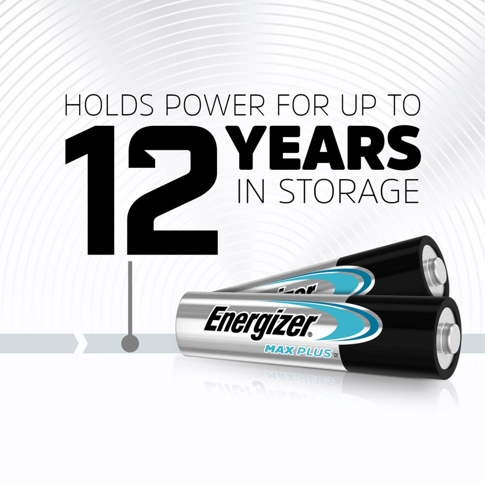 Energizer Max Plus AAA 10 Pack Alkaline Batteries Image 6