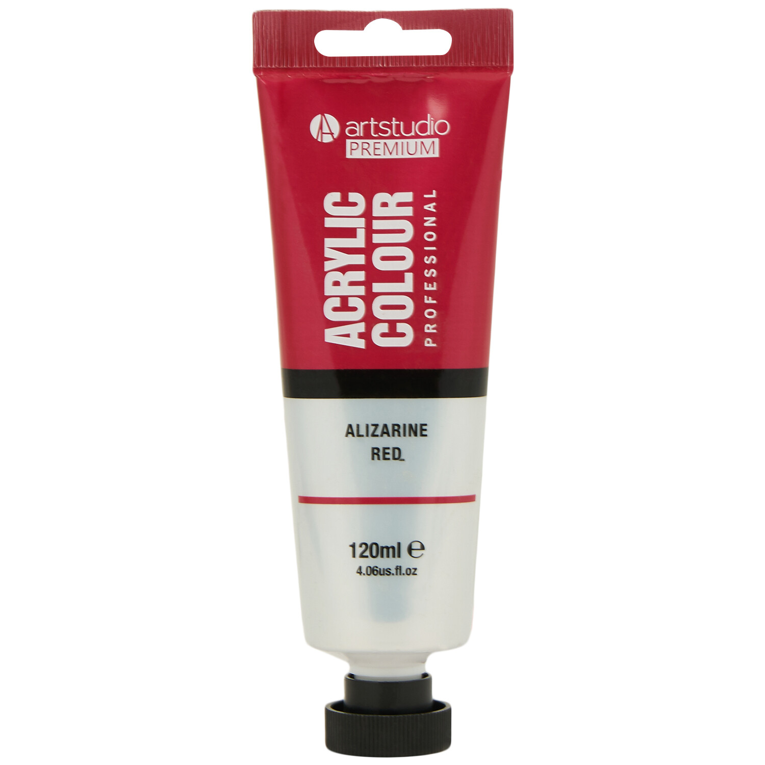 Art Studio Premium Acrylic Paint - Alizarine Red Image 1