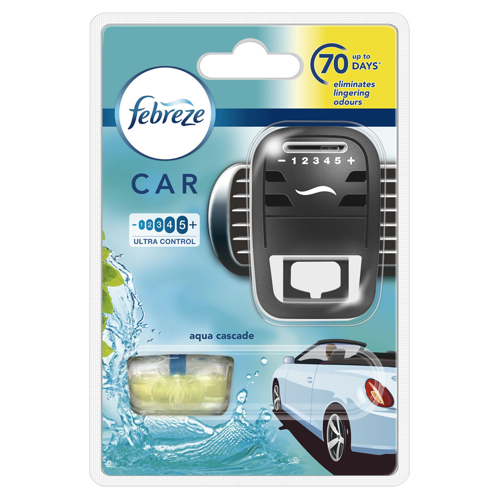 Febreze Car Freshener Diffuser and Refill Fresh Escapes 7ml Image