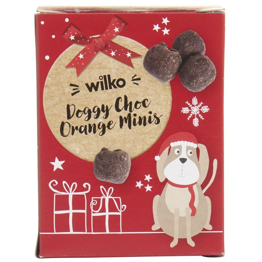 Wilko Doggy Chocolate Orange MInis Image
