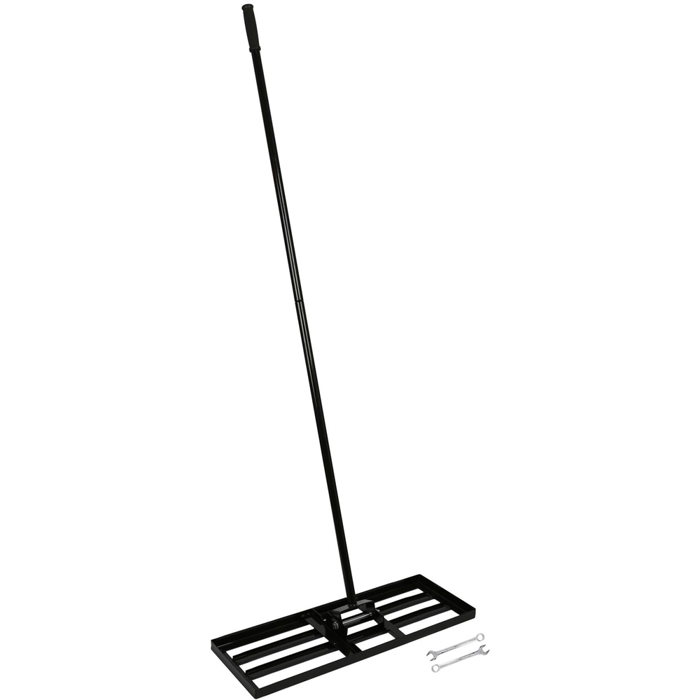 Harbour Housewares Heavy Duty Steel Lawn Levelling Rake 75 x 25cm Image 3