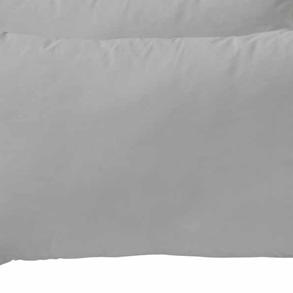 Wilko White Anti-Bacterial Housewife Pillowcases 2 Pack Image 4