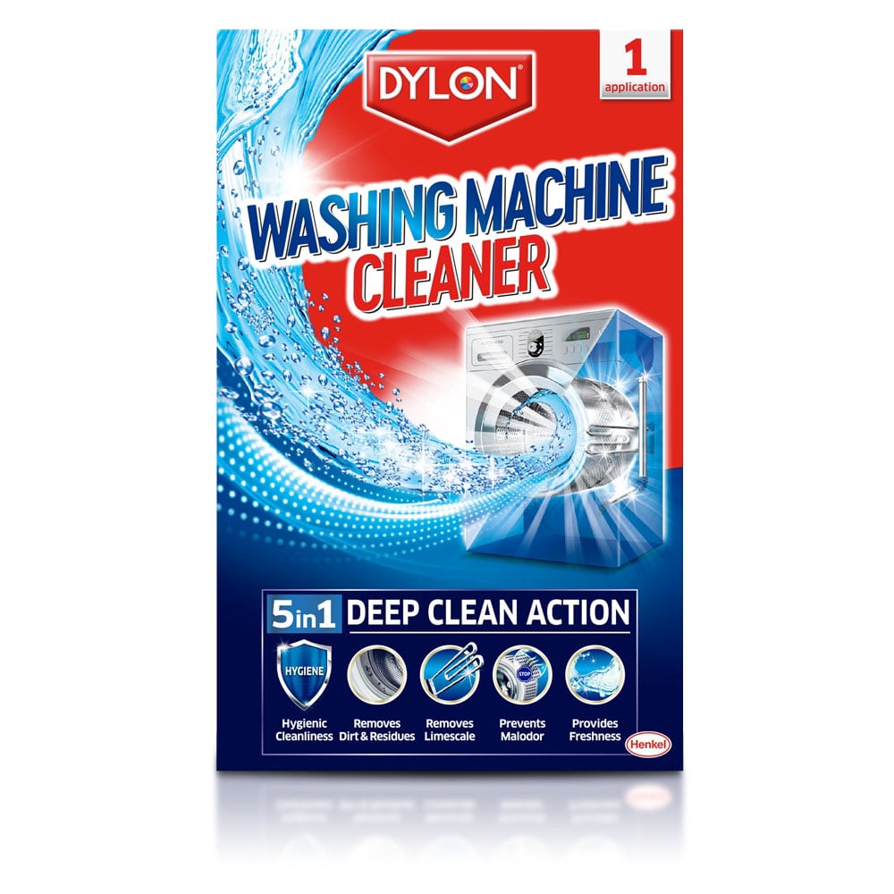 Dylon 5 in 1 Washing Machine Cleaner Case of 6 x 75g Image 2