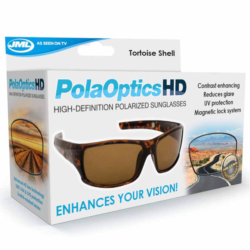 JML Tortoise HD Polar Optics Sunglasses Image 4