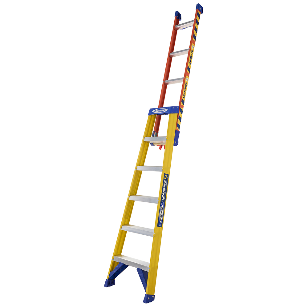 Werner 3-in-1 Leansafe Multi-Purpose Fibreglass Ladder Image 2