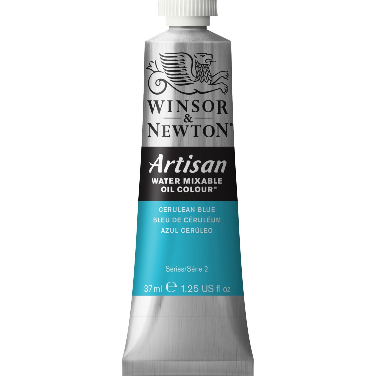 Winsor and Newton Artisan Mixable Oil Paint Cerulean Blue 37ml Image 1
