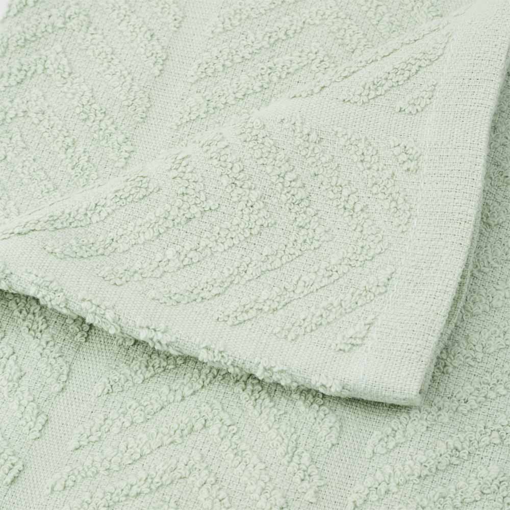 Wilko Mint and Cream Tea Towels 5pk Wilko