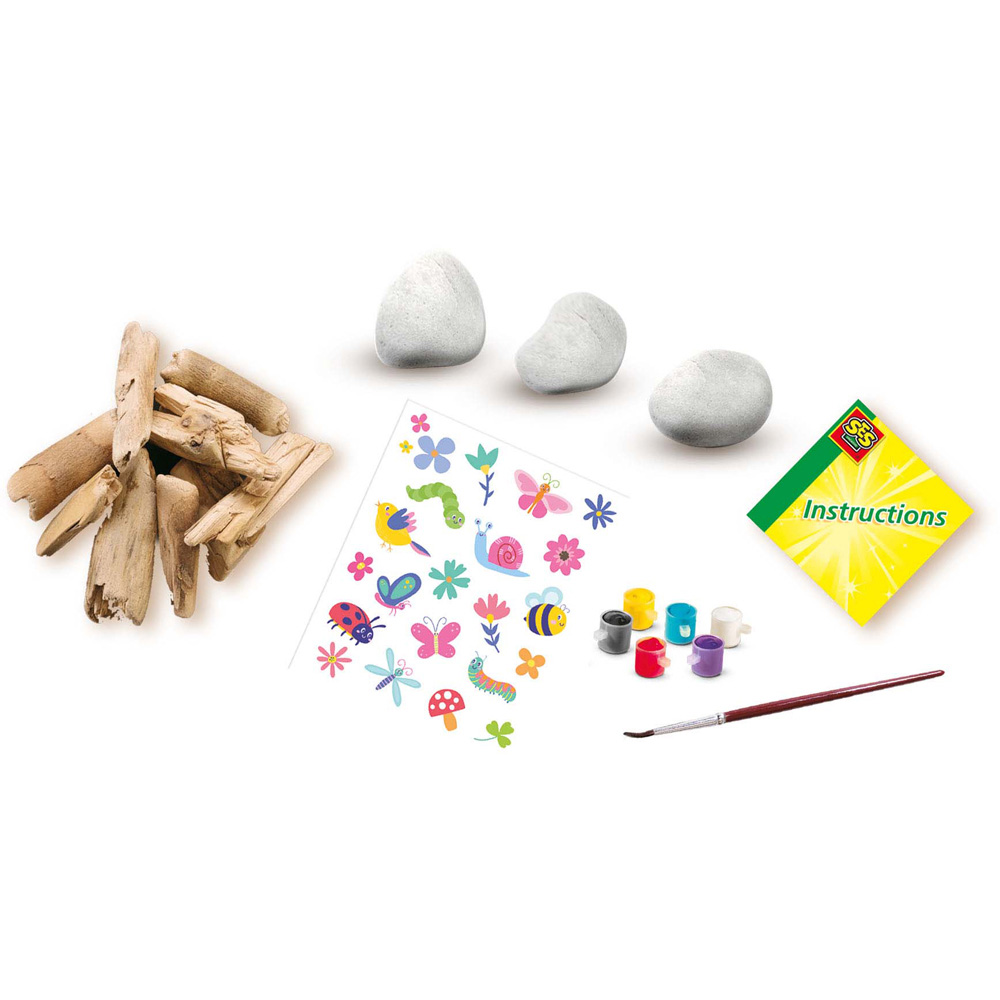 SES Creative Stone Paint and Decoration Set Image 2