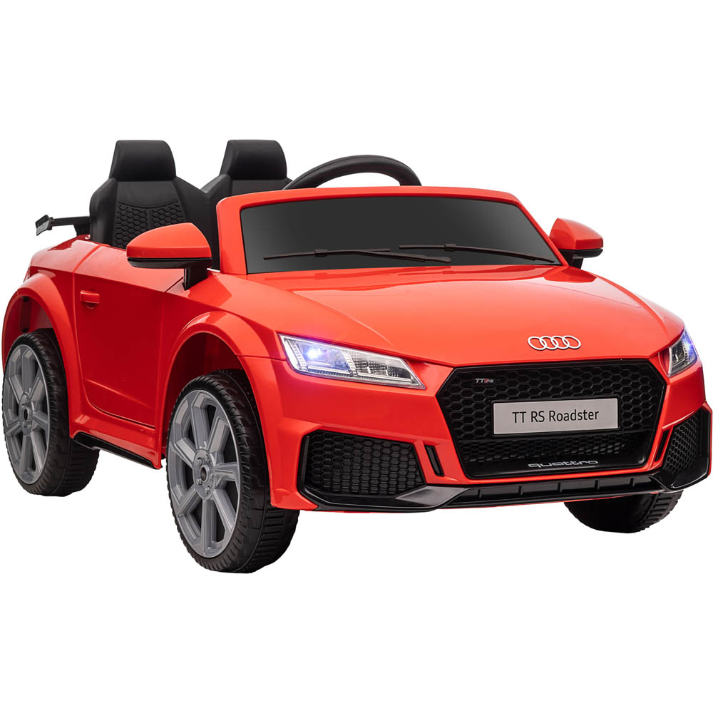 Tommy Toys Audi TT RS Kids Ride On Electric Car Red 12V Image 1