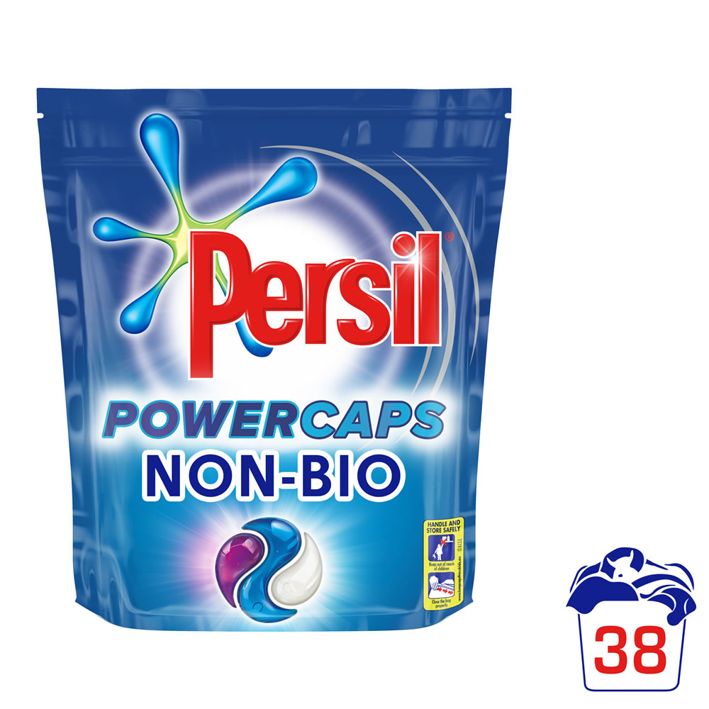 Persil Powercaps Non Bio 38 Washes Image 1