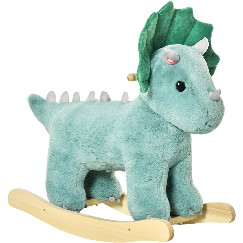 Tommy Toys Rocking Dinosaur Toddler Ride On Green Image 1