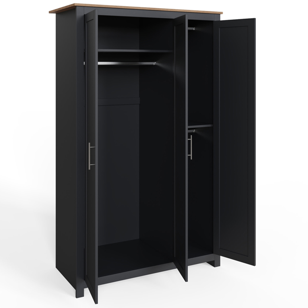 GFW Lancaster Slate Blue 4 Piece Bedroom Furniture Set Image 5
