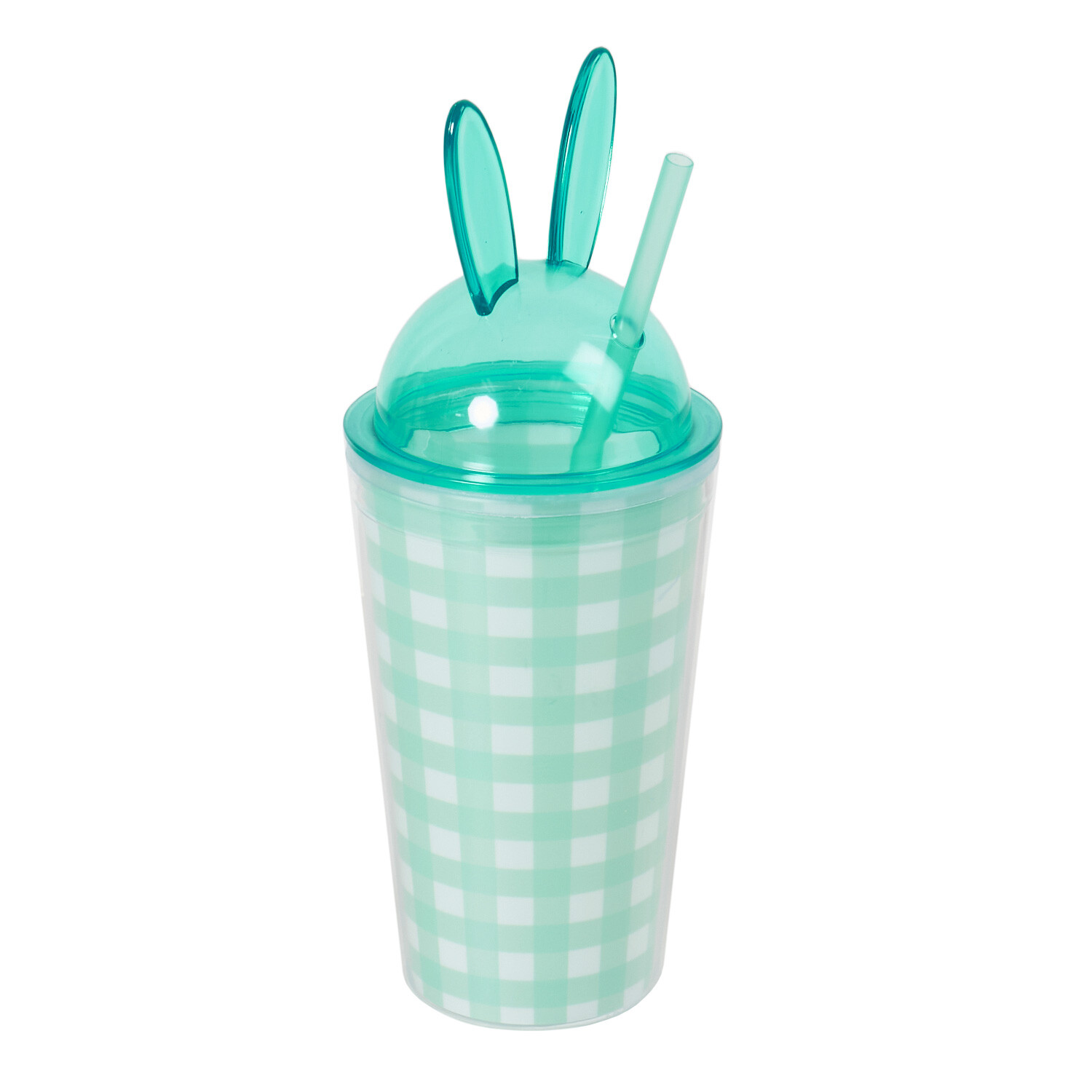 Bunny Tumbler with Straw - Green Image 2