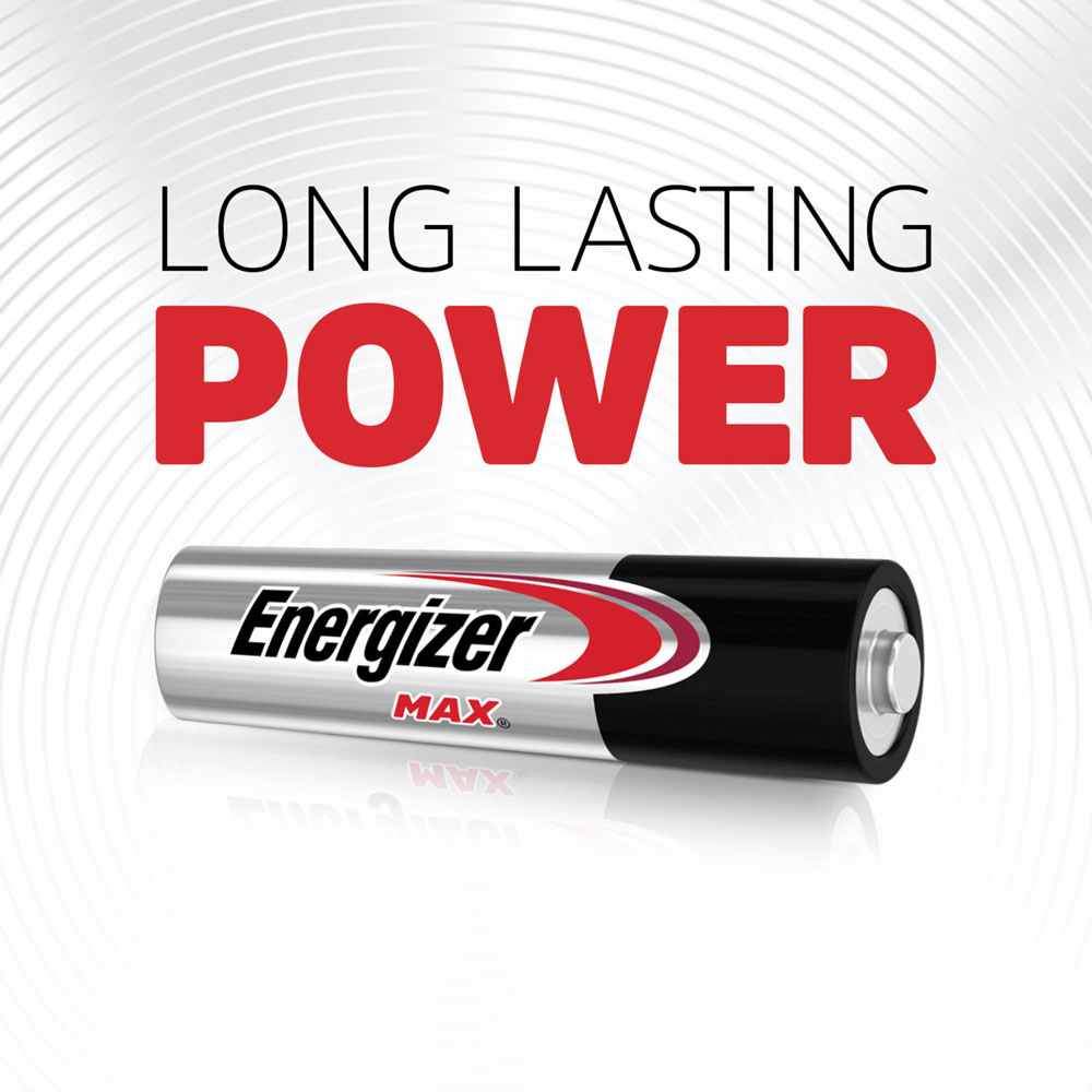 Energizer Max AAA 4 Pack Alkaline Batteries Image 9
