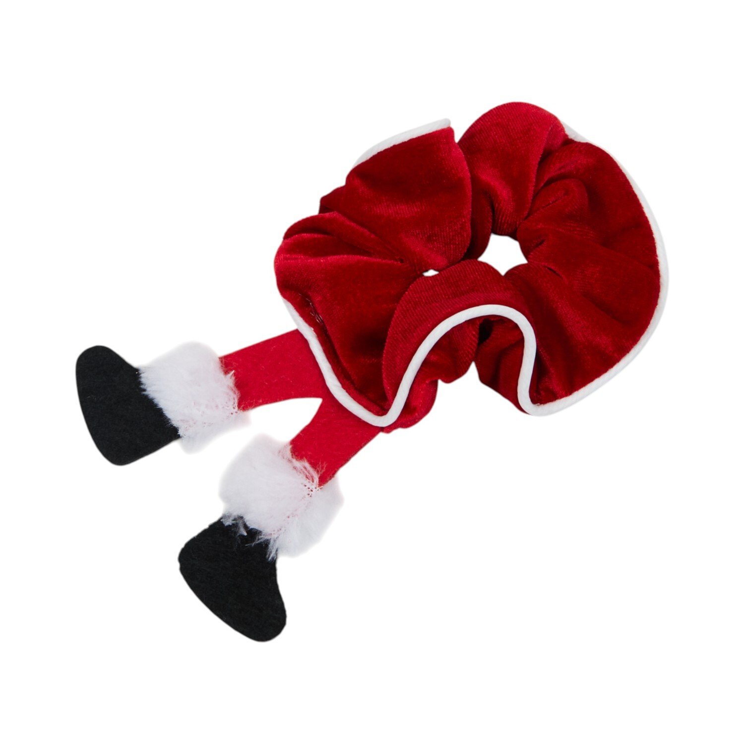 Quirky Christmas Scrunchie Red Image 2