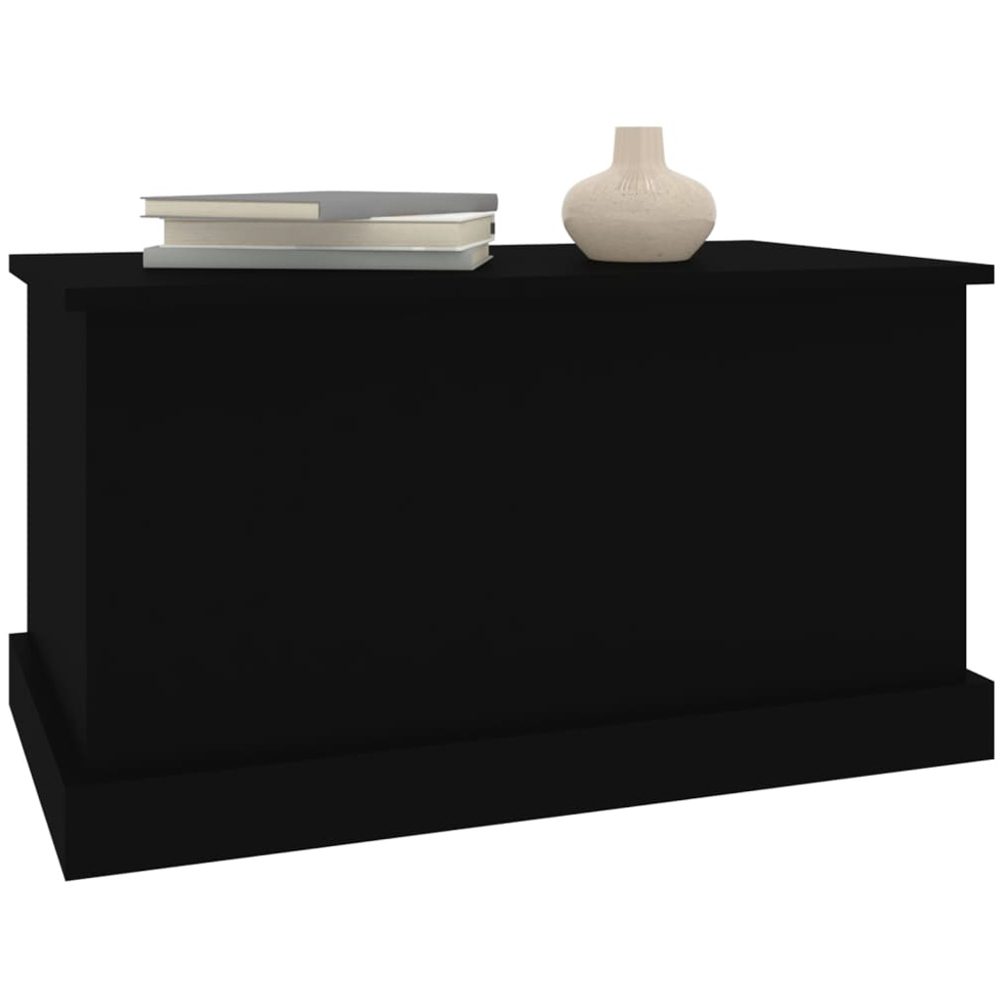 vidaXL Black Storage Box Image 3