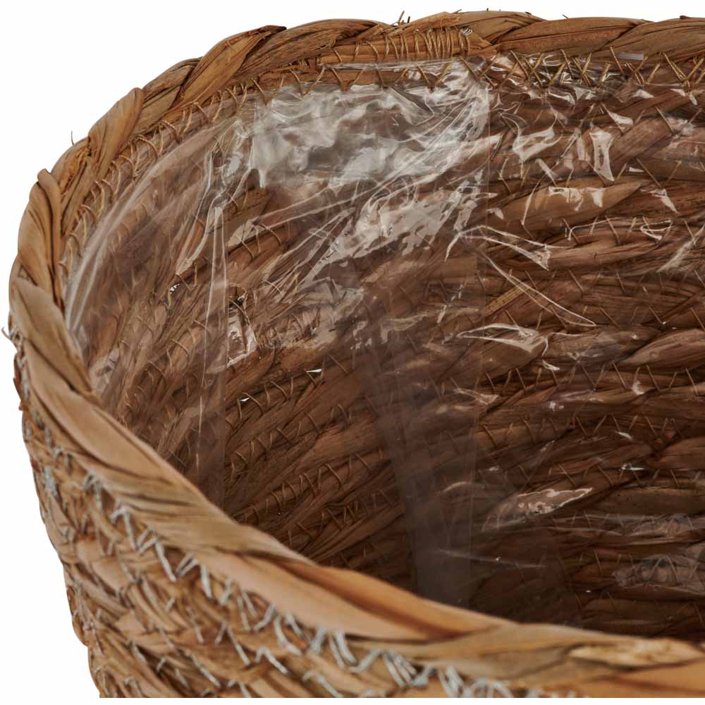 Wilko Seagrass Basket Indoor Pot Image 2