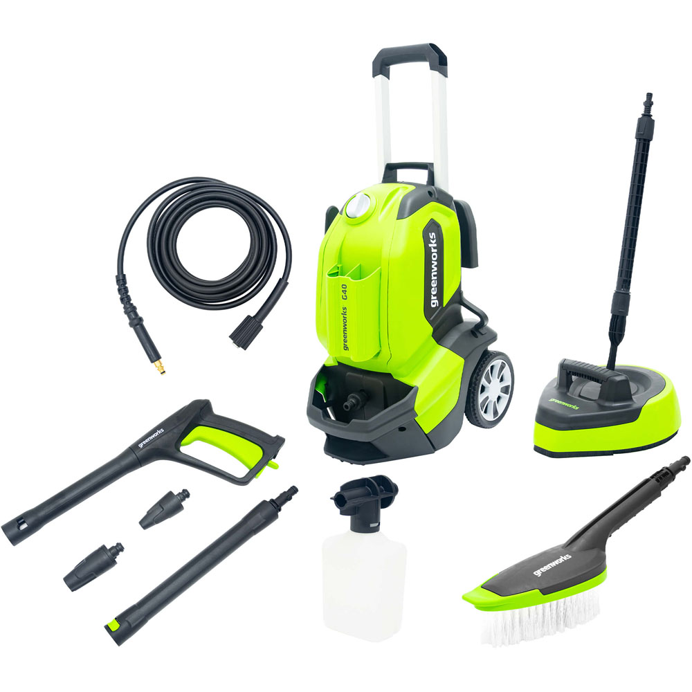 Greenworks GWG40HG Home and Garden Pressure Washer 1900W Image 1