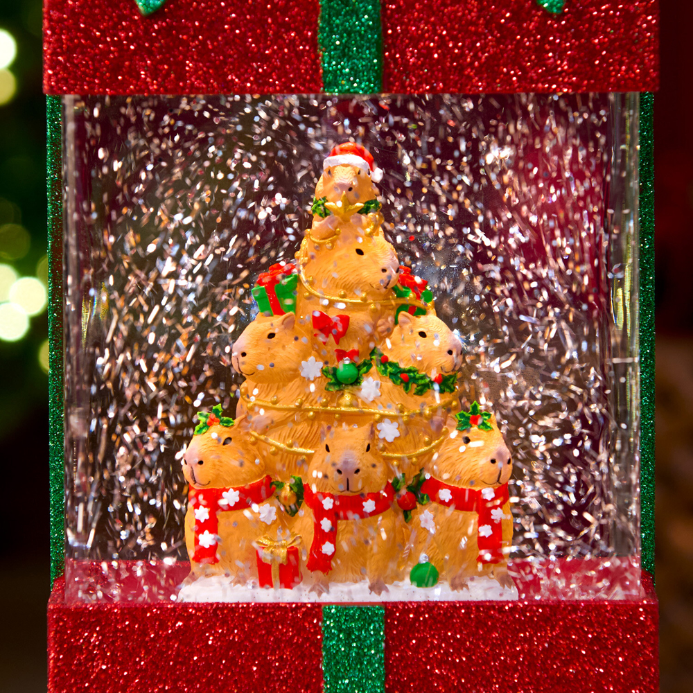 Present Capybara Glitter Spinner Image 5