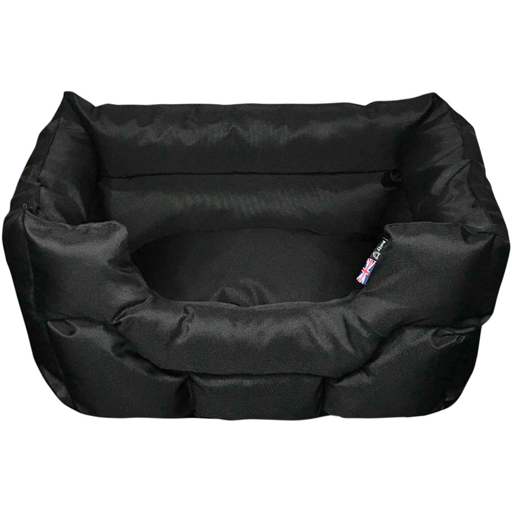 Bunty Woodland Large Black Dog Bed Image 2